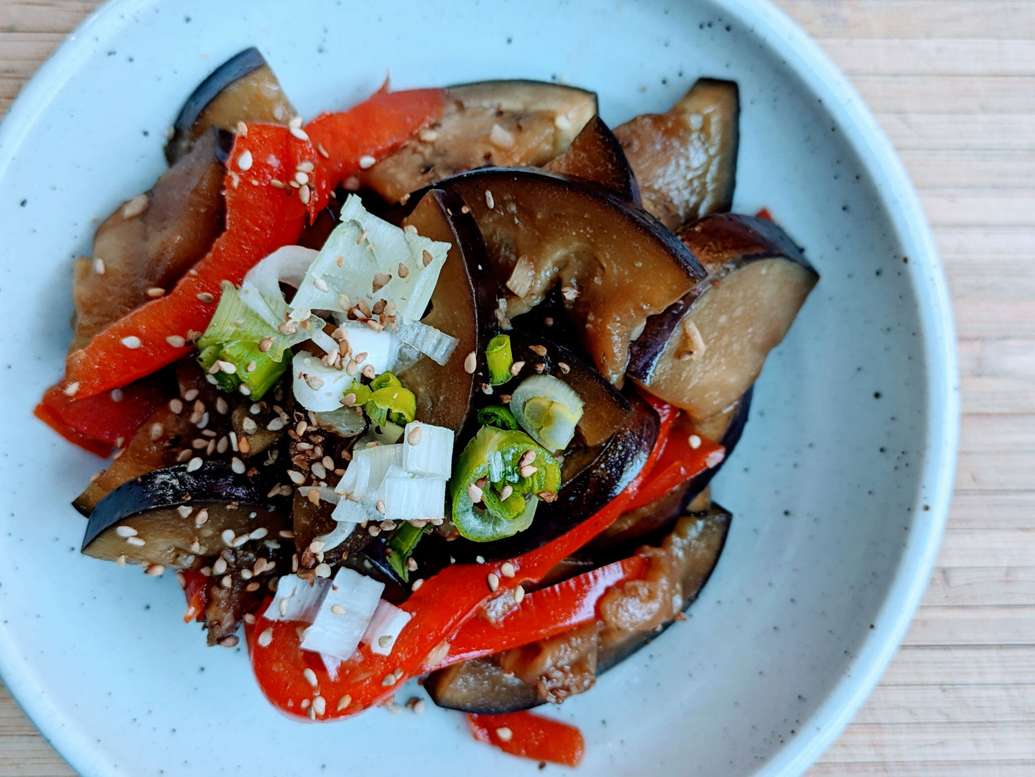 Gaji Bokkeum - Gebratene Aubergine