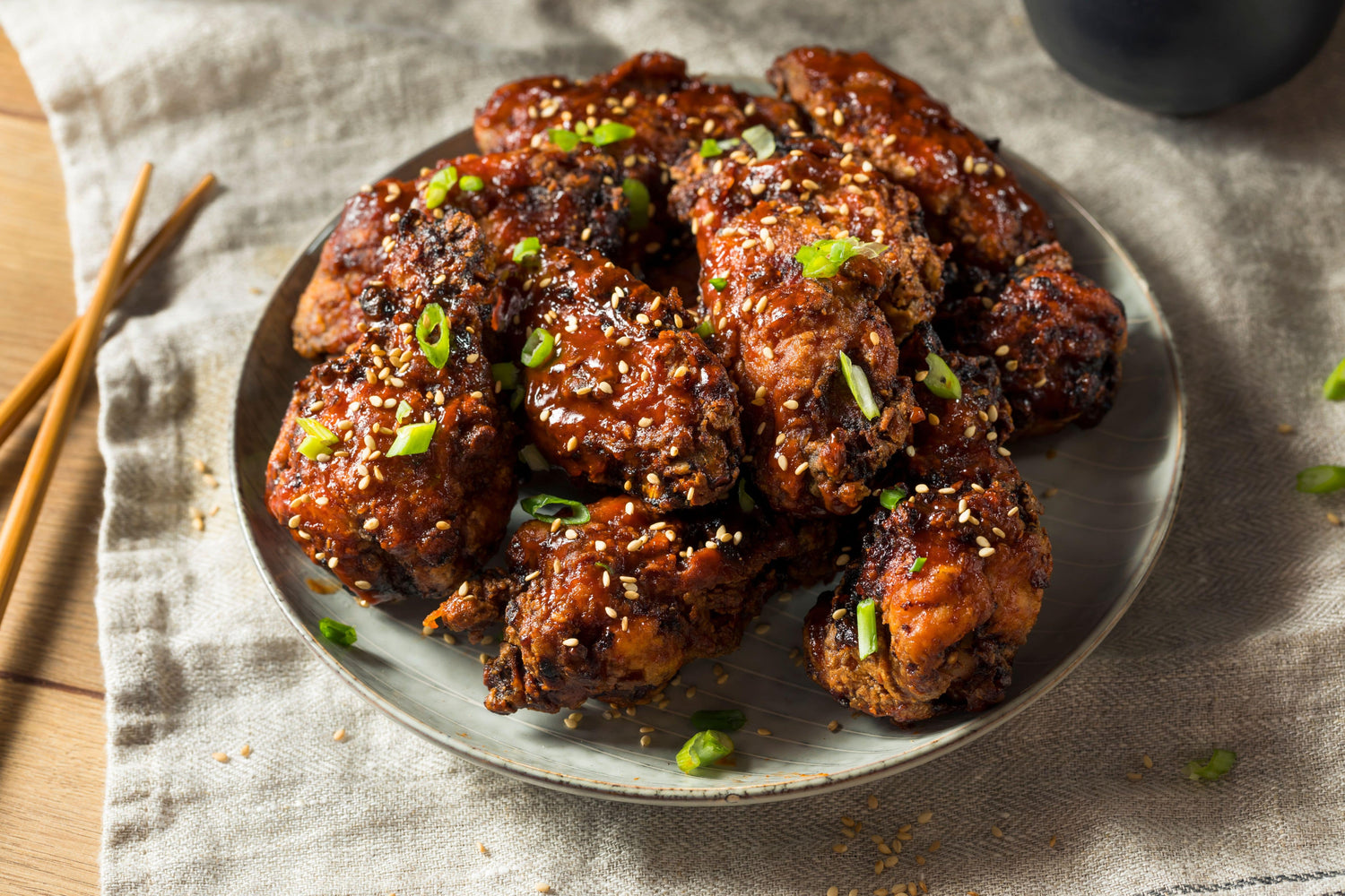 Korean Fried Chicken aus dem Backofen – einfach & alltagstauglich