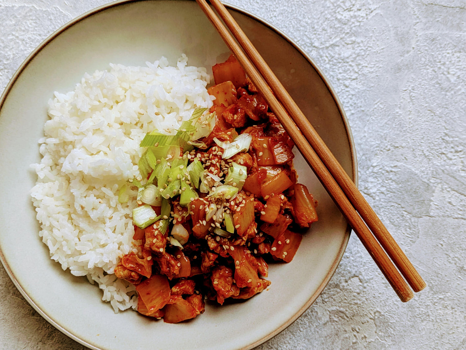 Kimchi Bokkeum (Kimchi-Pfanne)