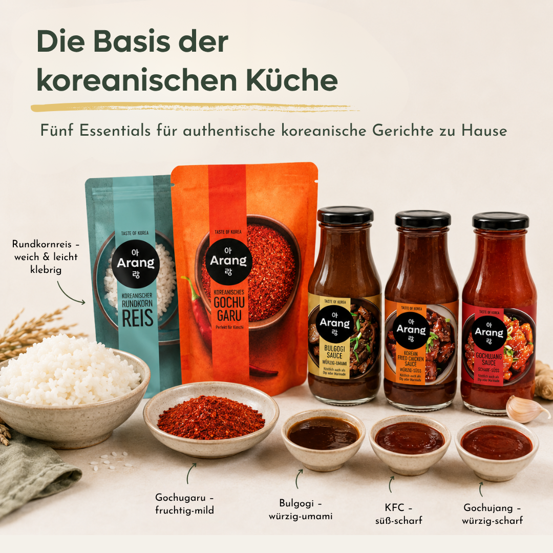 Korea Essentials Set – Die Basis der koreanischen Küche
