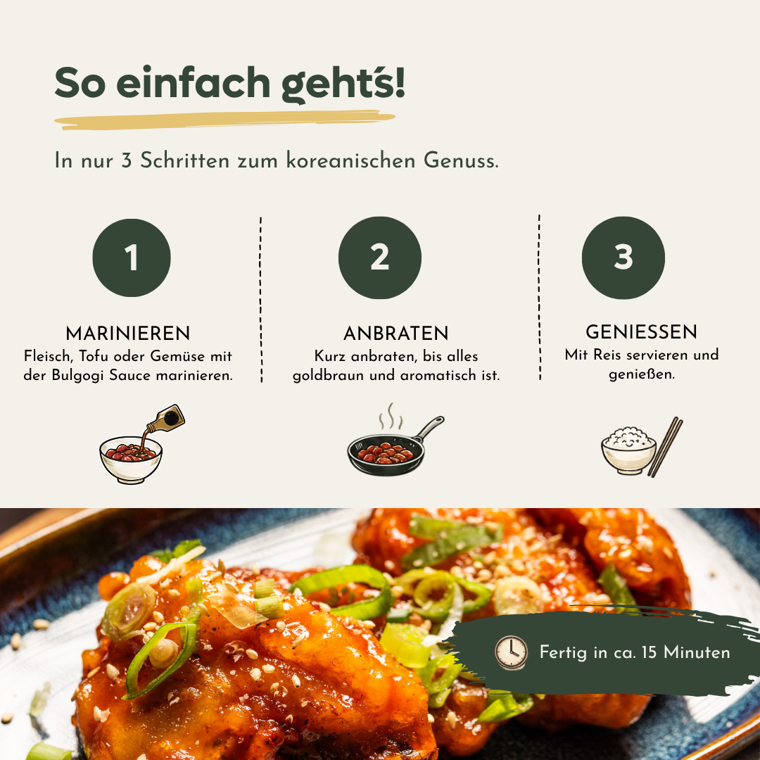 Korean Fried Chicken Sauce – würzig-süß