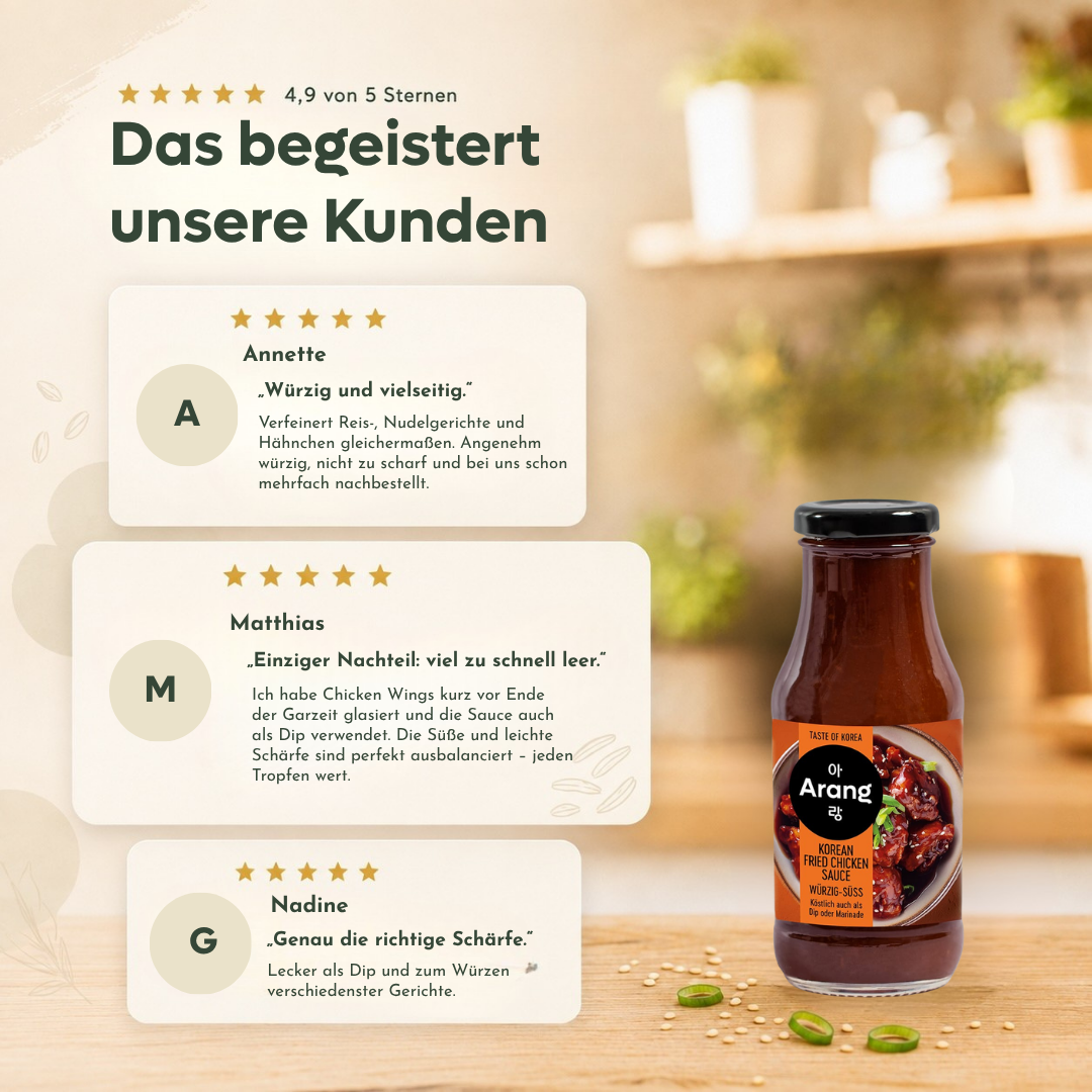 Korean Fried Chicken Sauce – würzig-süß
