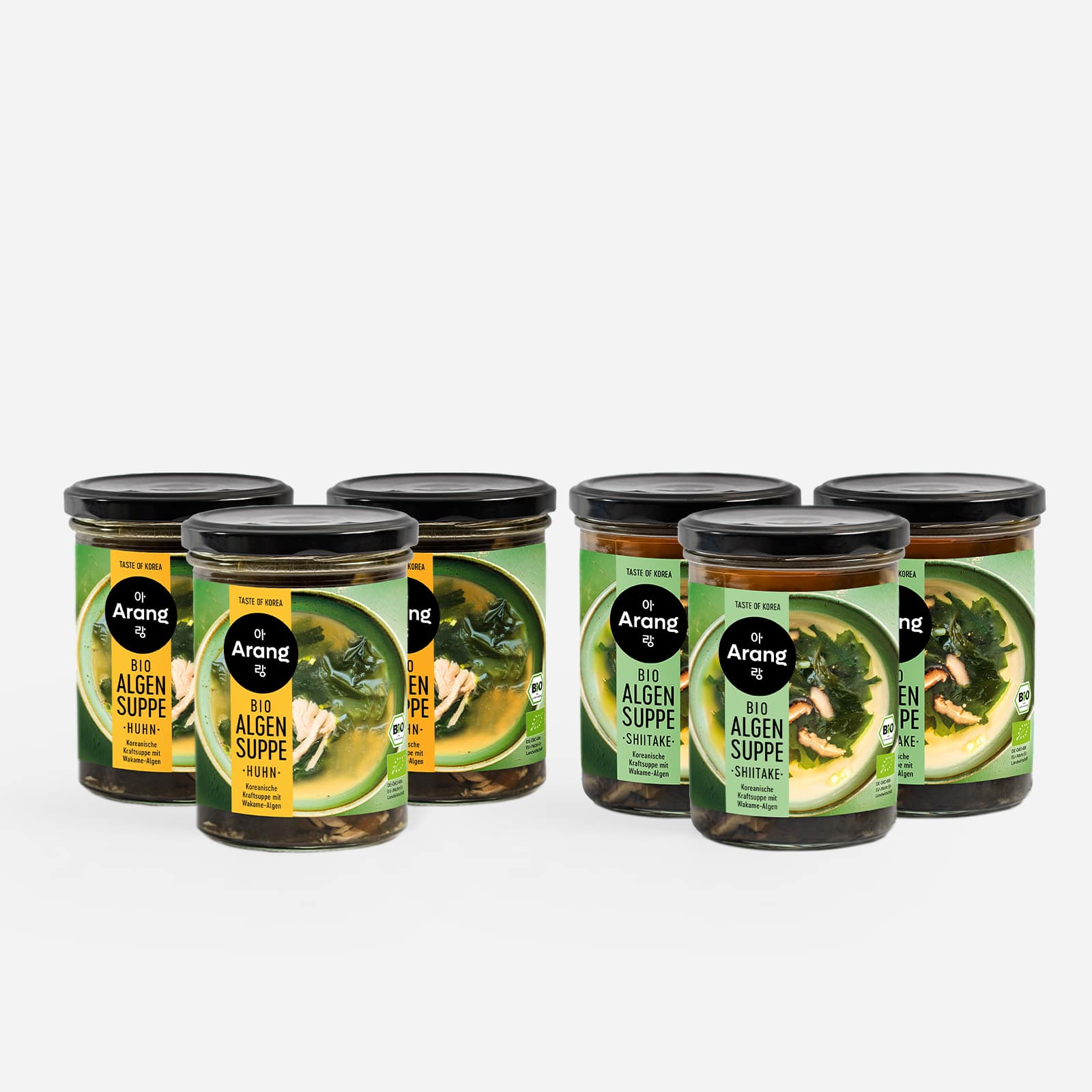 Bio-Algensuppe Kombi (6er-Set)