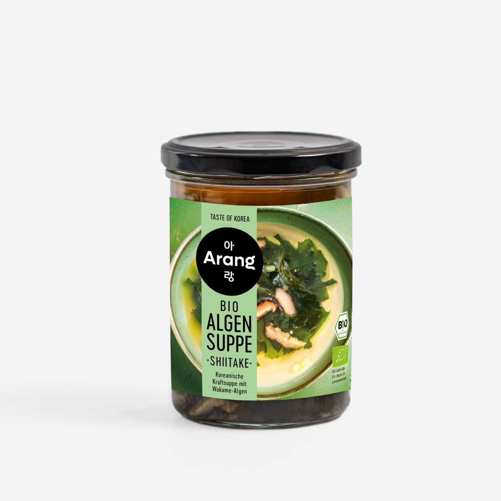 #Bio-Algensuppe Shiitake - Anzahl_1 Glas