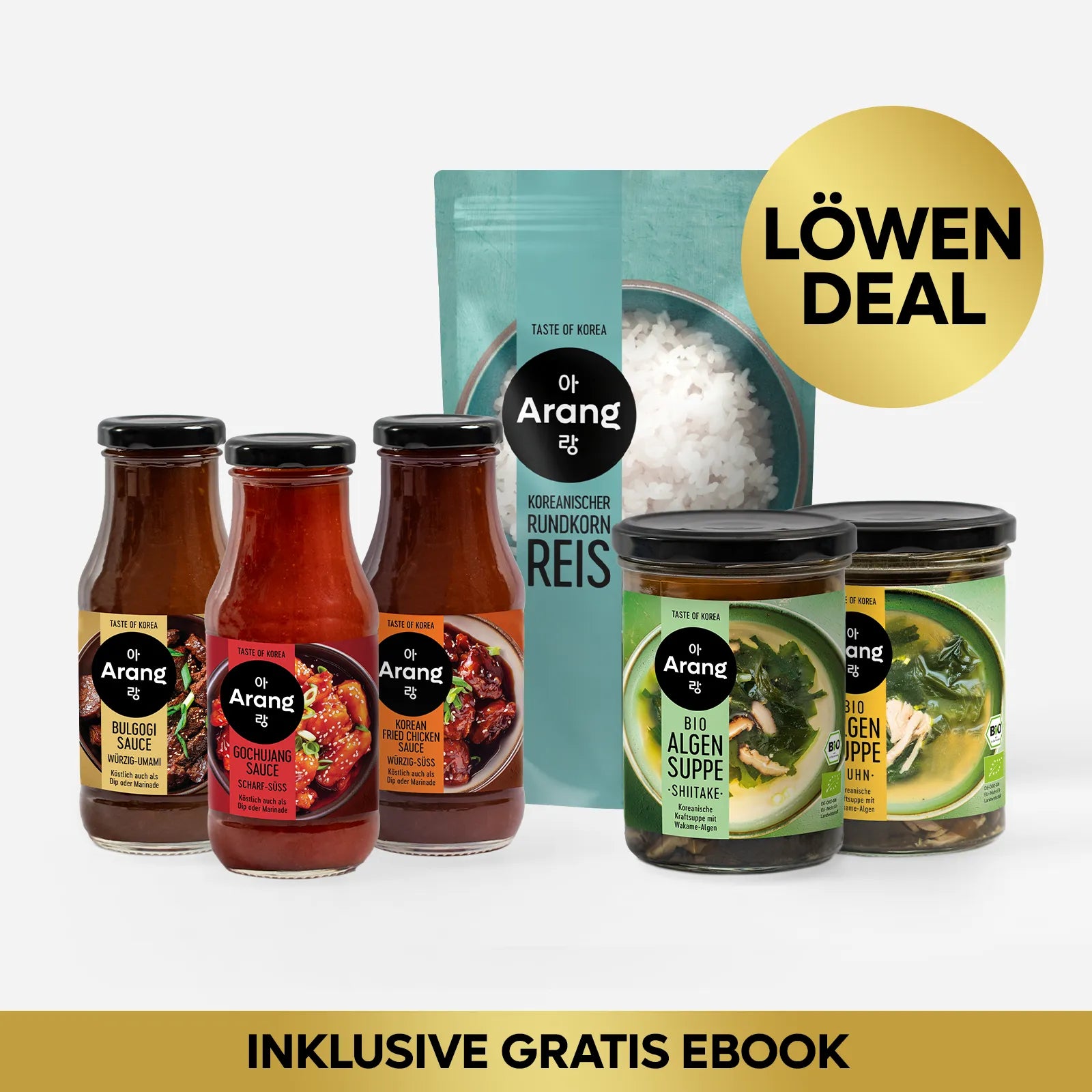 Korea Starter Set – 6 Bestseller + Gratis-eBook