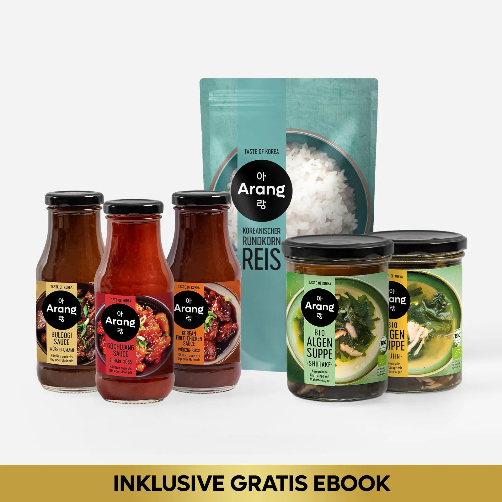 Korea Starter Set – 6 Bestseller + Gratis-eBook