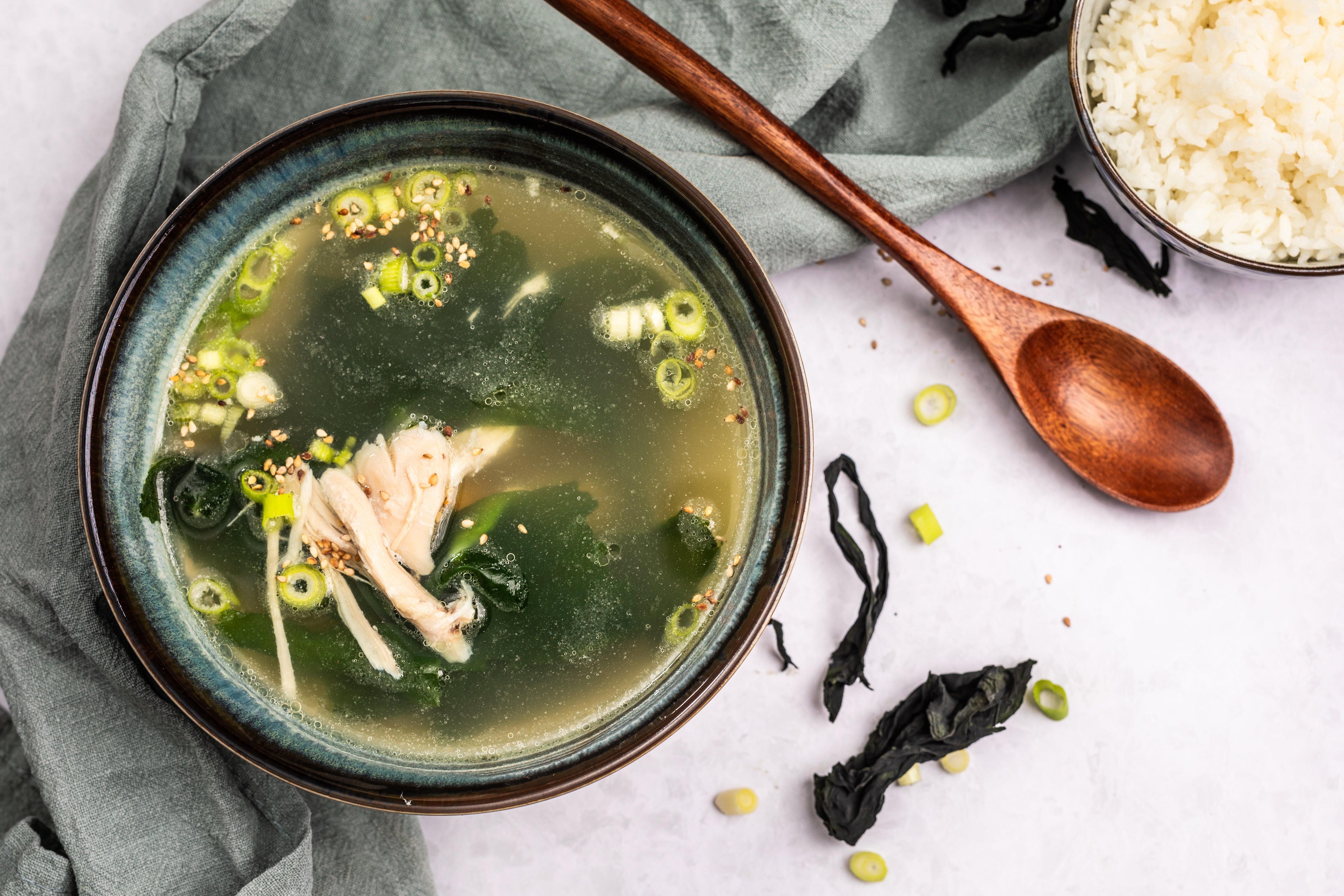 Bio-Algensuppe Huhn