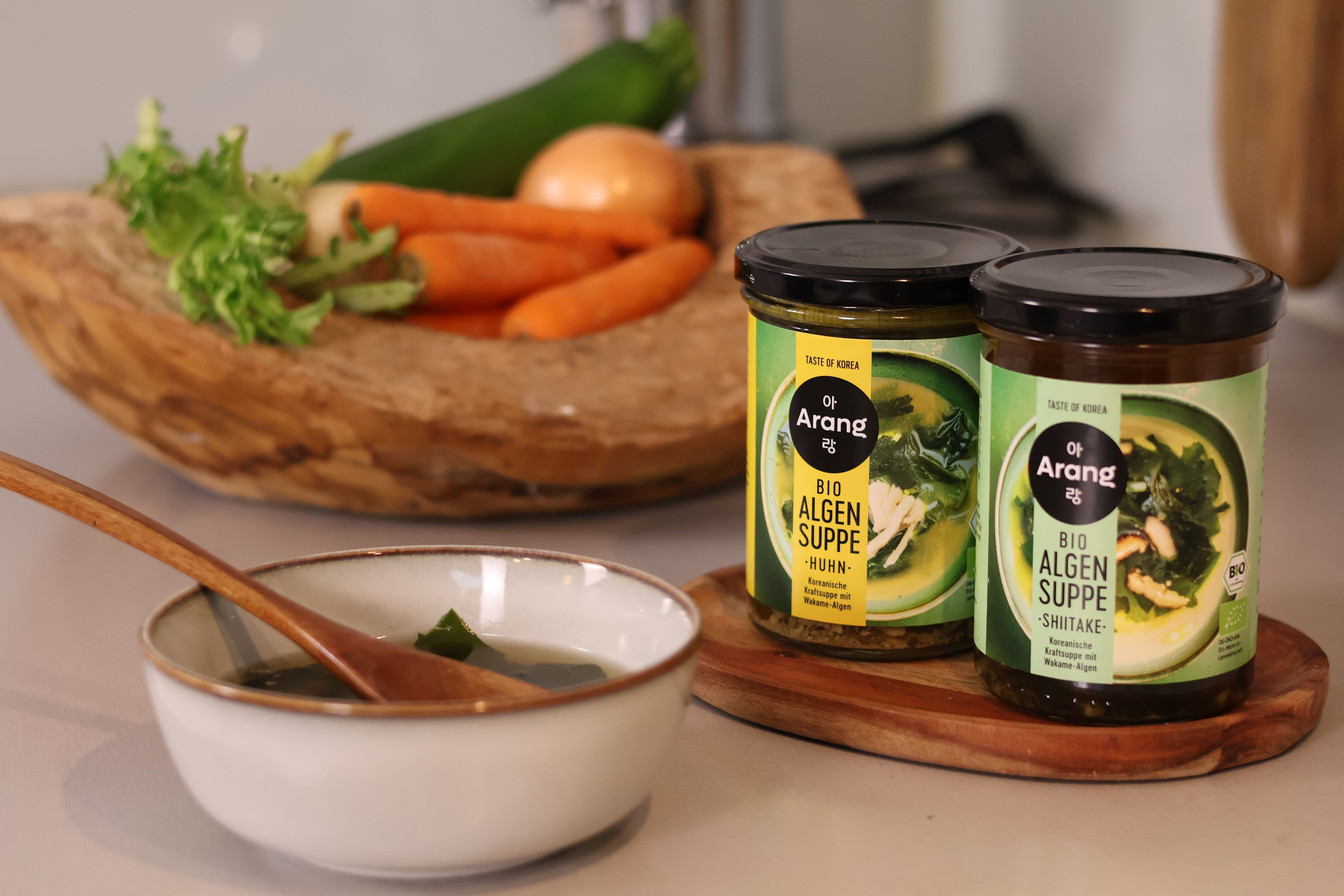 Bio-Algensuppe Shiitake