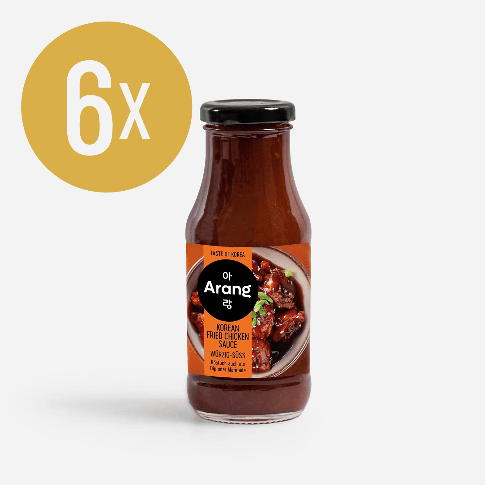#Korean Fried Chicken Sauce - Anzahl_6 Gläser