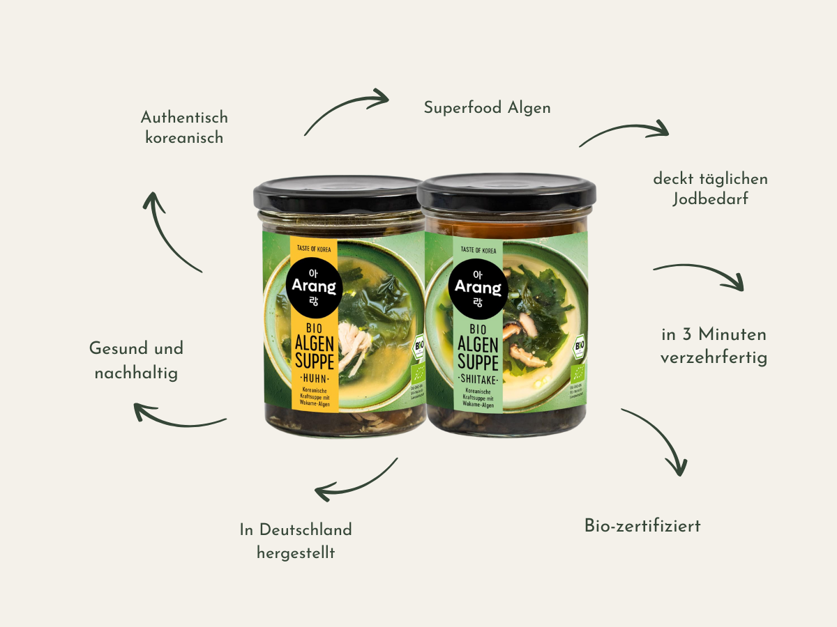Bio-Algensuppe Kombi (6er-Set)