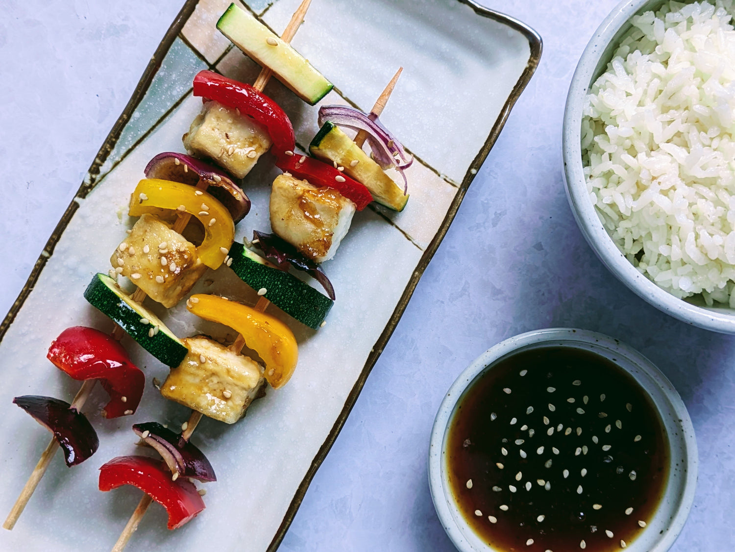 Tofu-Spieße