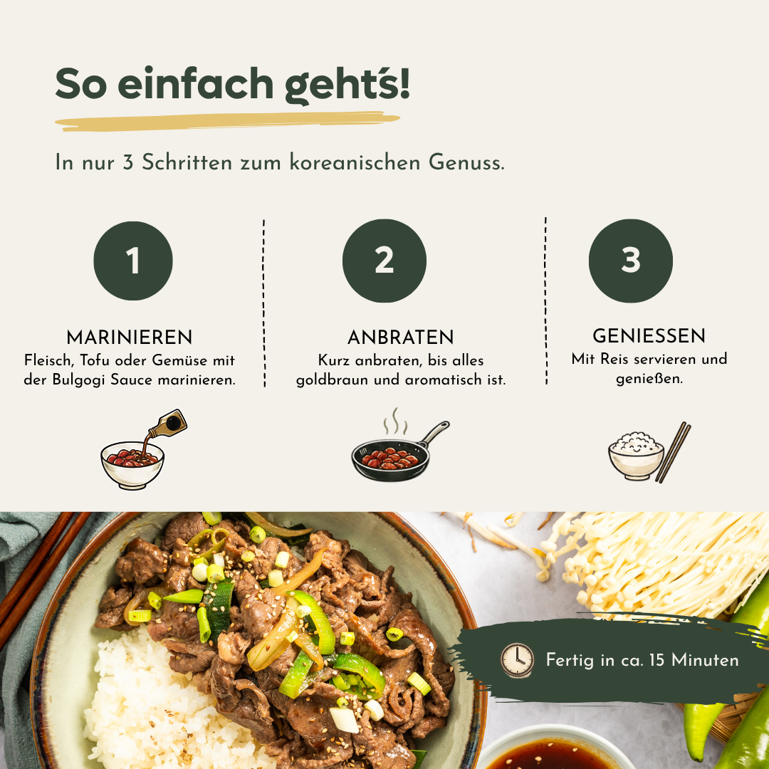 Bulgogi Sauce – würzig-umami
