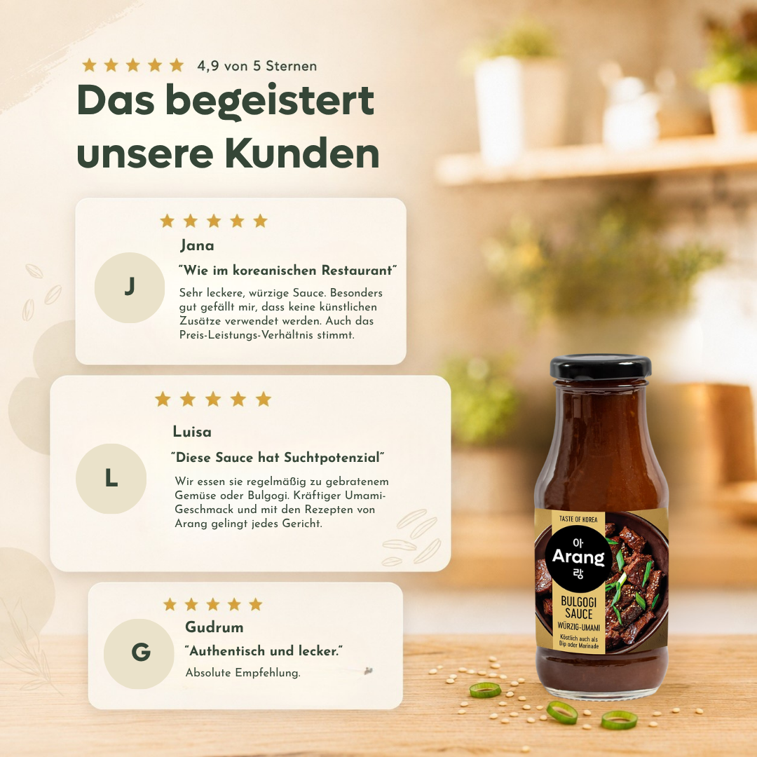 Bulgogi Sauce – würzig-umami