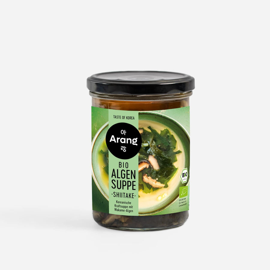 Bio-Algensuppe Shiitake