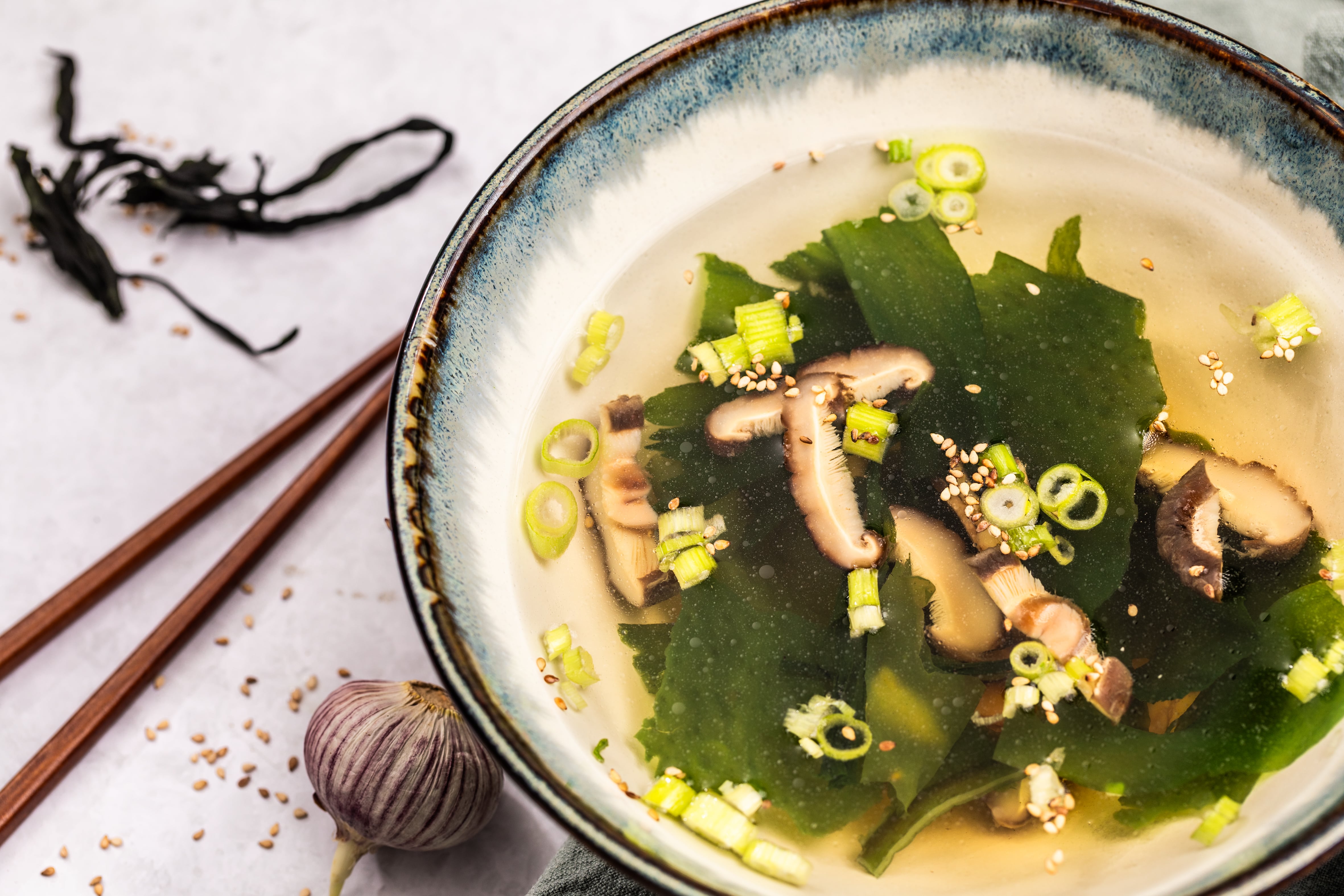 Bio-Algensuppe Shiitake